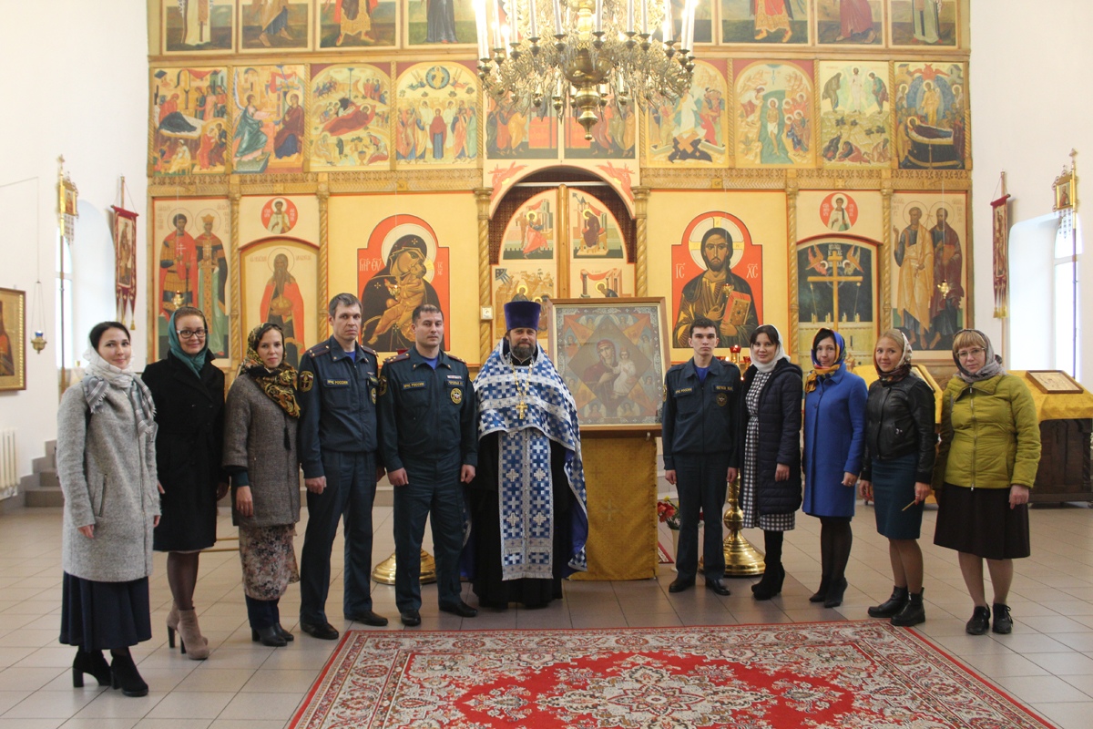 Молебен в день празднования иконы Божией Матери 