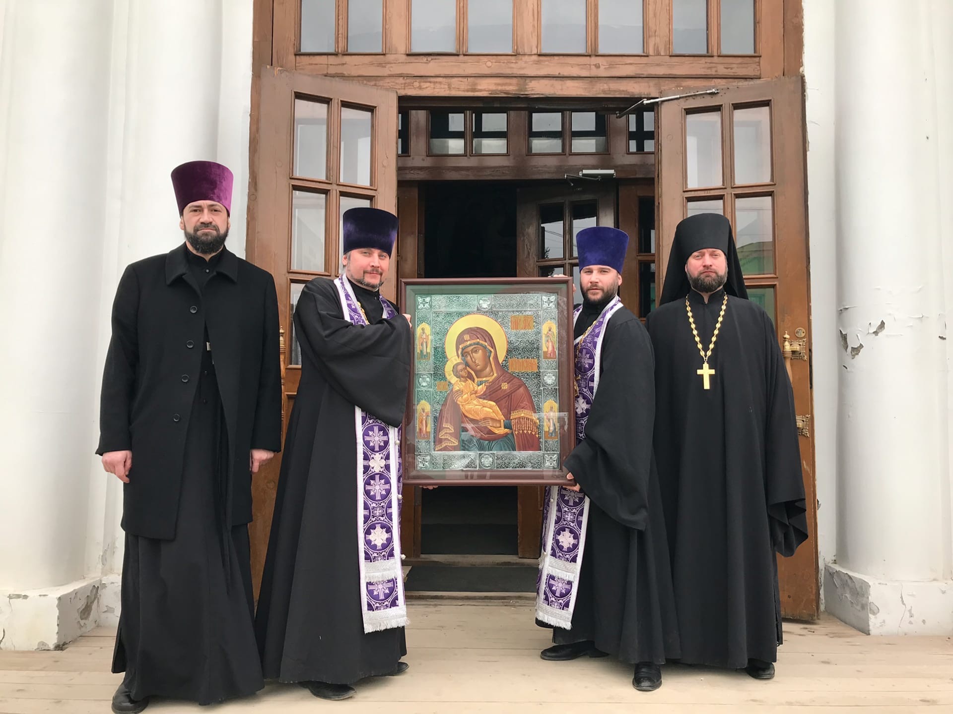 В Перми состоялся молебен об ограждении краевой столицы от болезней (морового поветрия)