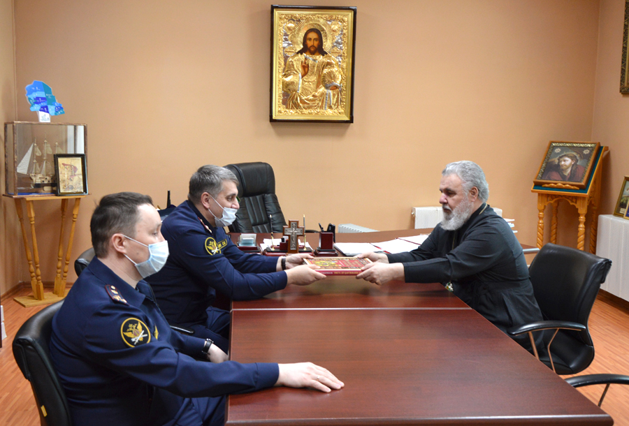 Состоялась встреча Главы Пермской митрополии с начальником Пермского института ФСИН России