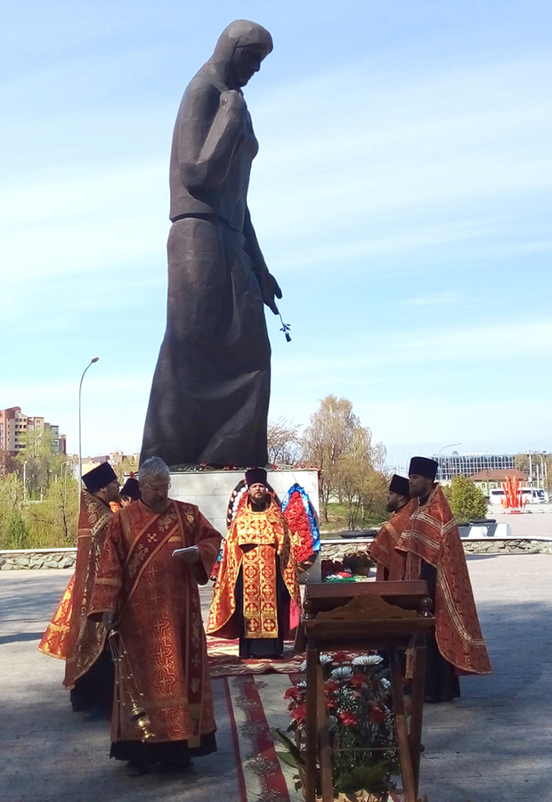 Панихида в канун Дня Победы в Великой Отечественной войне