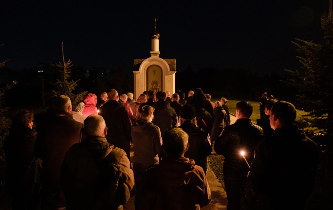 Панихида по погибшим в авиакатастрофе