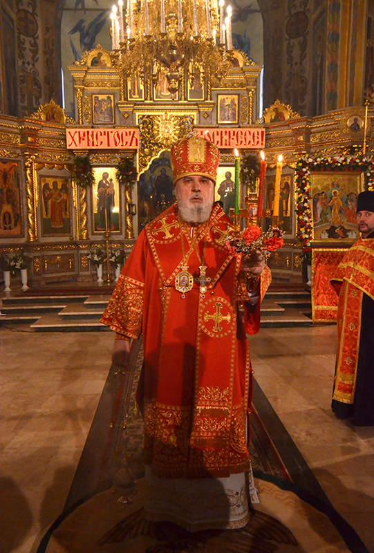 Ночное пасхальное богослужение 