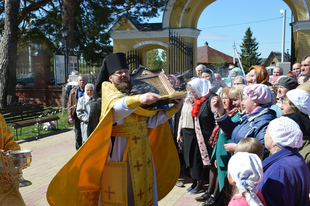 Престольный праздник в селе Кольцово