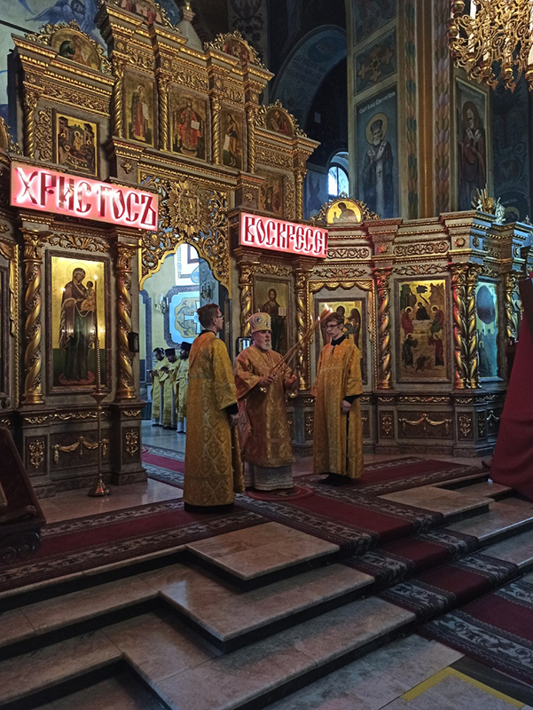 Архиерейское богослужение в день памяти святителя Николая, архиепископа Мир Ликийских, Чудотворца