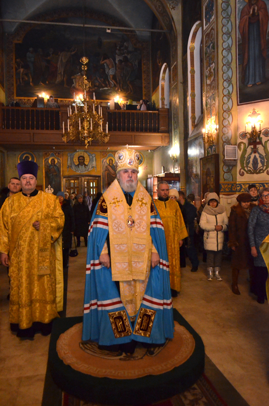 Глава Пермской митрополии совершил молебен на новолетие