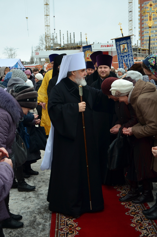 Божественная литургия в храме святого апостола Андрея Первозванного