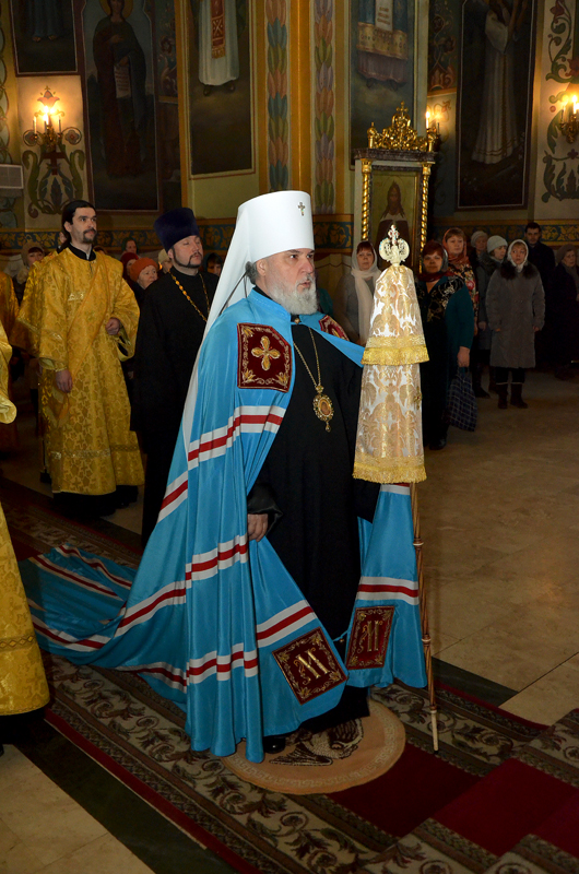 Архиерейское богослужение в Неделю сыропустную (Прощеное воскресенье), воспоминания Адамова изгнания